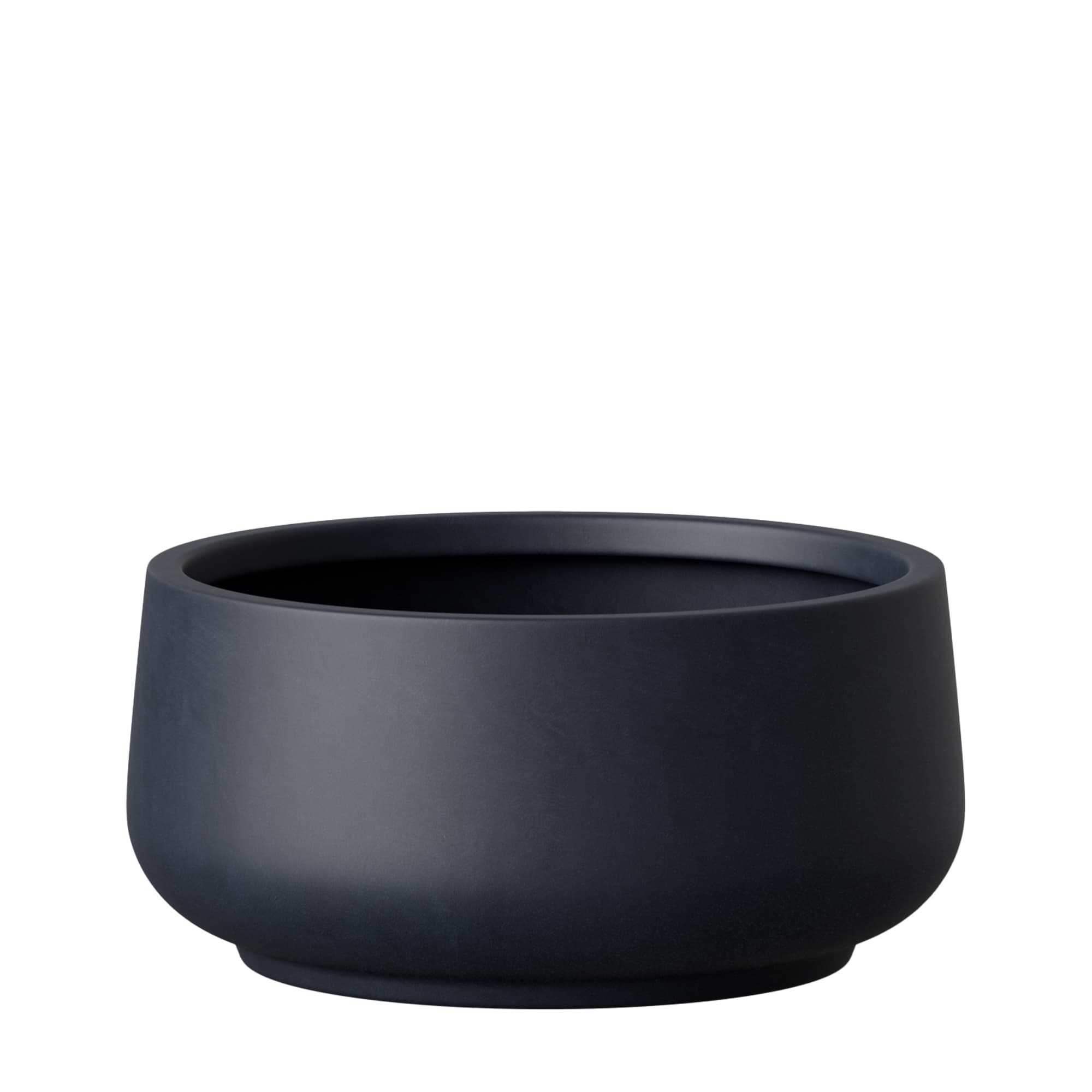 Bowl Concrete Planter, Weather-Resistant for Patio & Garden Decor