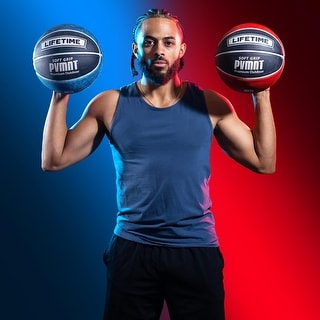 Lifetime Soft Grip PVMNT Premium Outdoor Basketball, 29.5-Inch