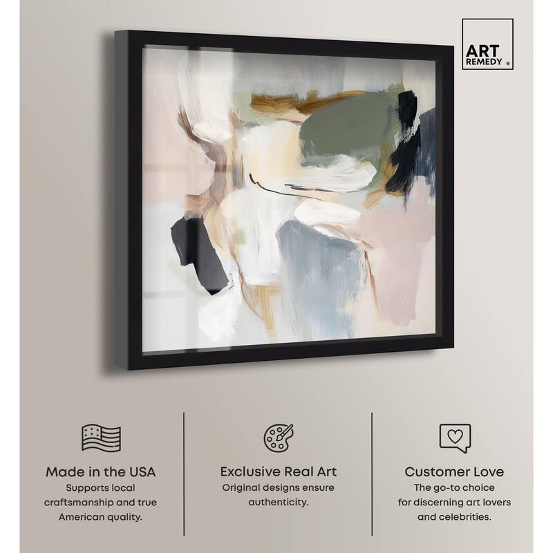Softened Encounters II Shadowbox by Art Remedy