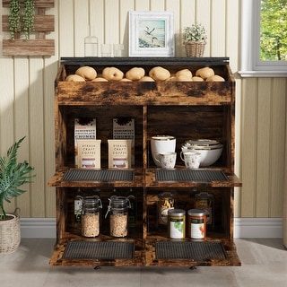 Kitchen Storage Cabinet for Organizing Pantry Items, Spices, Potato, Vegetable