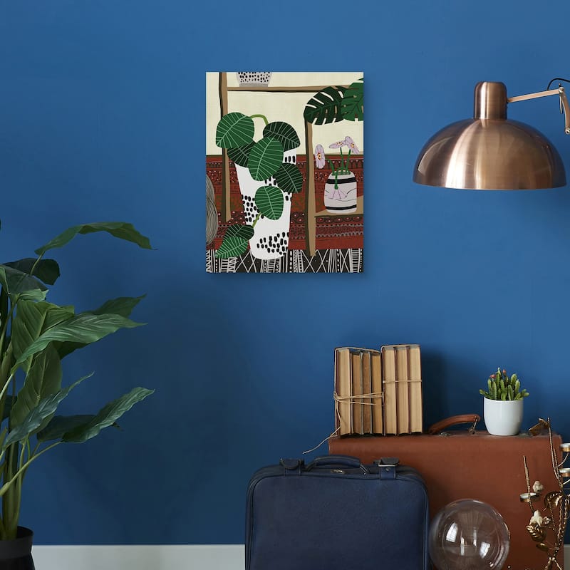 Tribal Pots I by Belle Maison Canvas Art Print