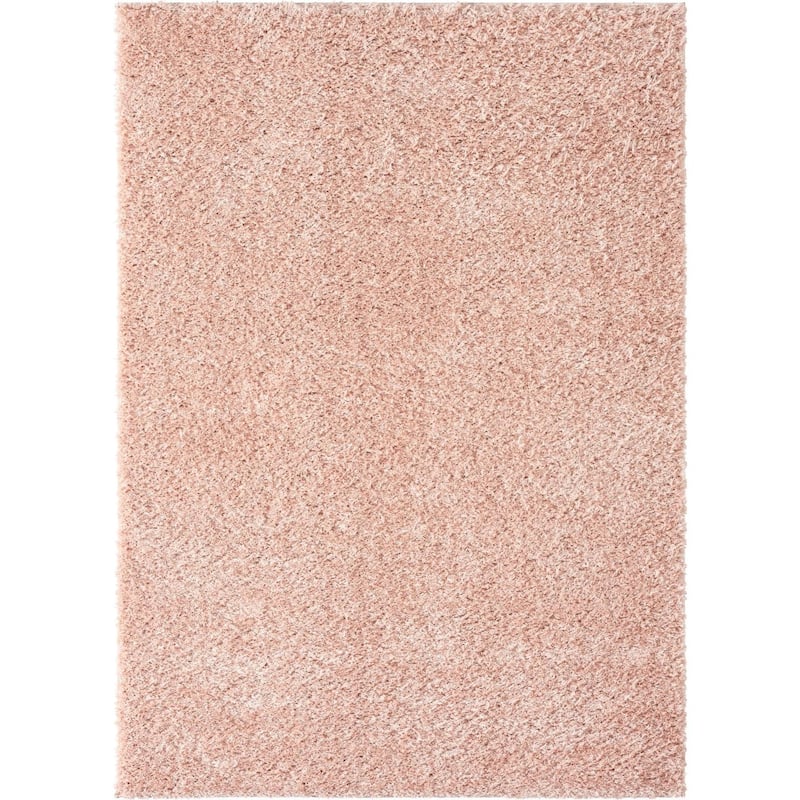 Luxe Weavers Shag Solid Area Rug for Living Rooms