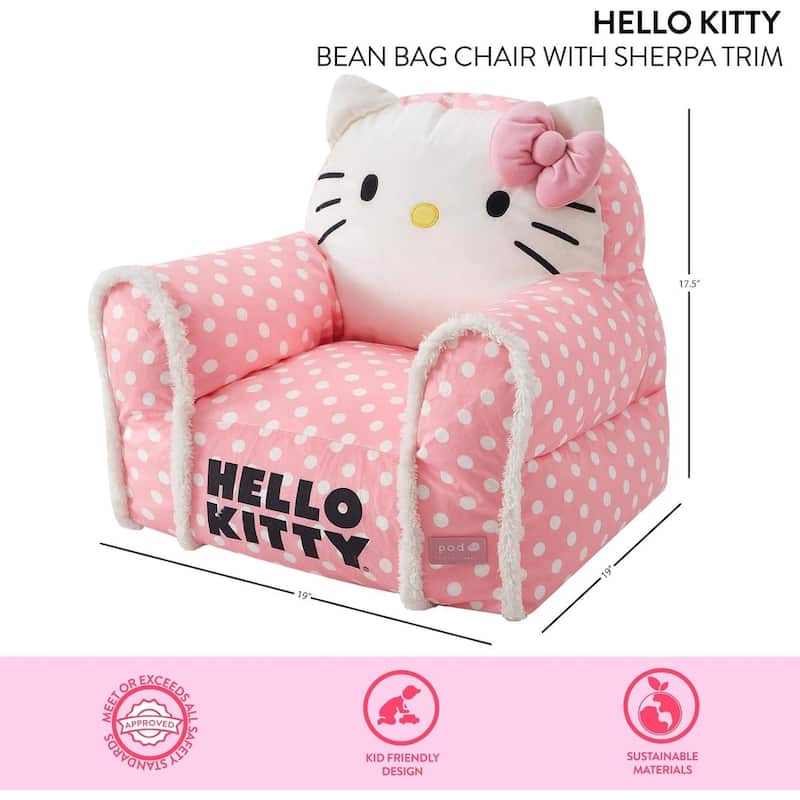 Sanrio Hello Kitty Figural Bean Bag Chair