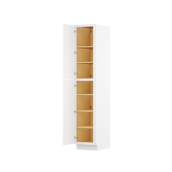 HOMLUX 96-in. Shaker White Ready to Assemble Utility