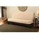 preview thumbnail 1 of 45, Copper Grove Uncompahgre Rustic Mocha Futon Set with Mattress Corduroy Fog
