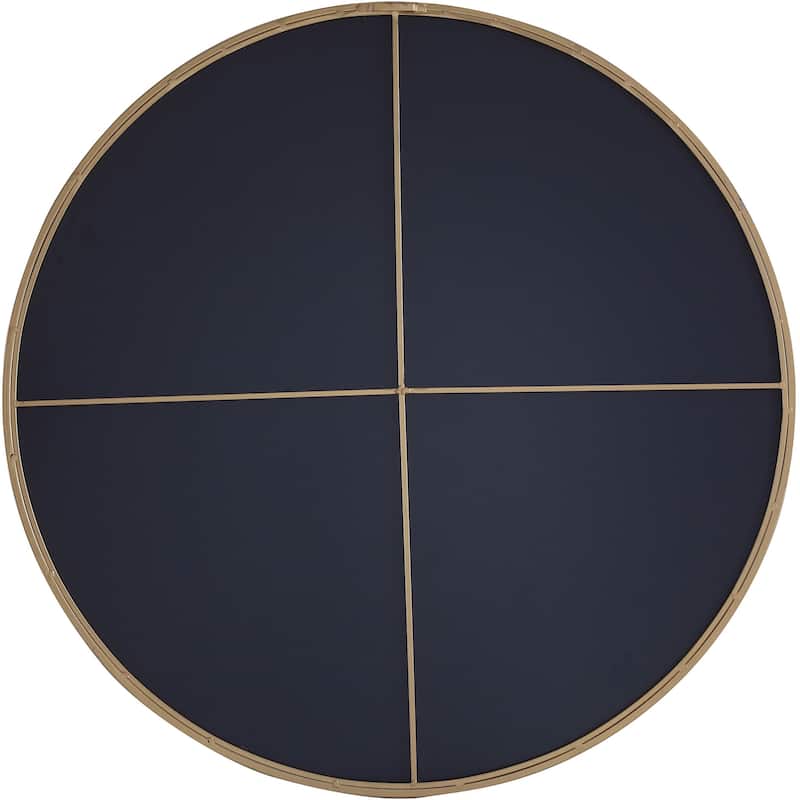 Elegant Lighting Eternity 32" Diameter Circular Metal Framed Wall