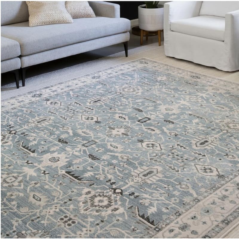 Alexander Home Selma Oriental Floral Area Rug