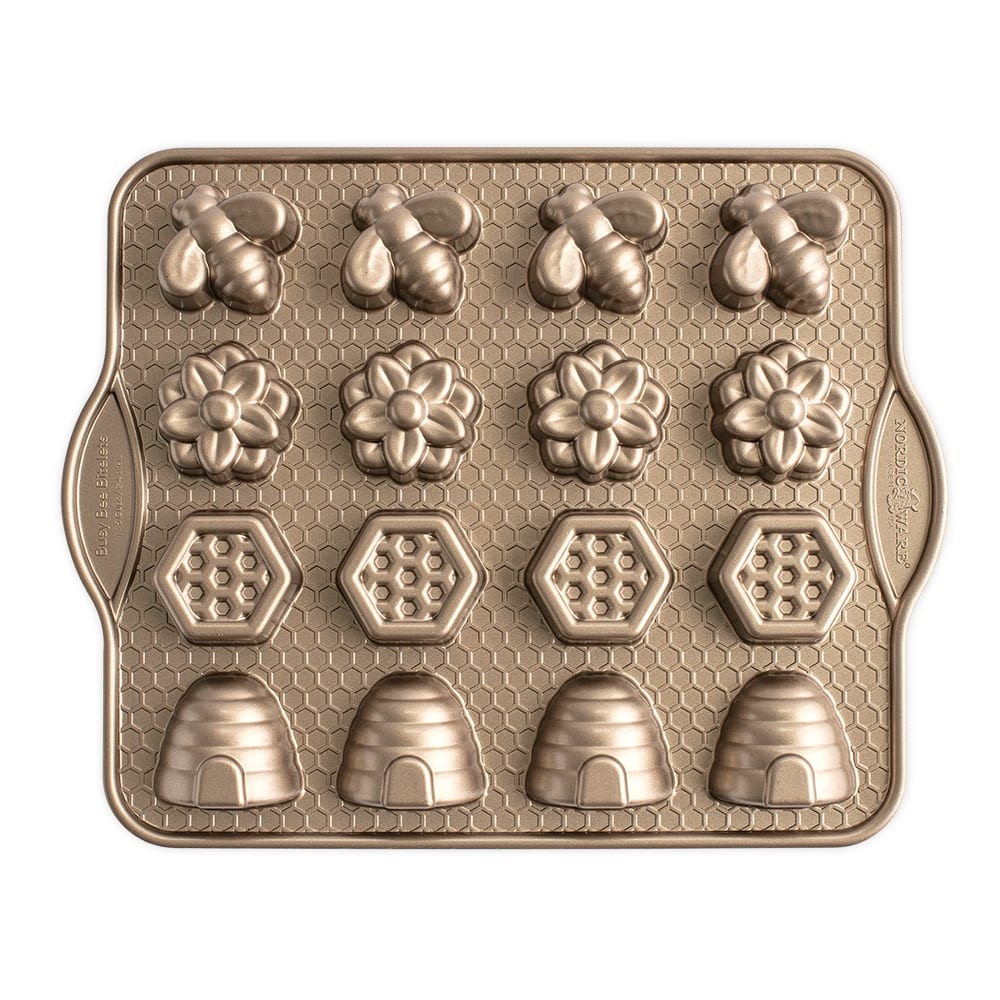 Nordic Ware Busy Bee Bitelet Pan - Toffee