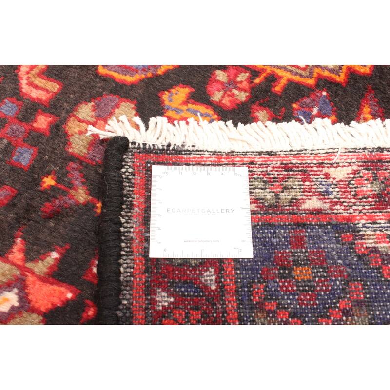 ECARPETGALLERY Hand-knotted Anadol Black Wool Rug - 4'6 x 7'9