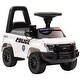 preview thumbnail 4 of 8, Imaginative Play Kids Ride On Police Car with Built in PA System Anti Tip and Storage Be Used for Toddlers Outdoor Adventures
