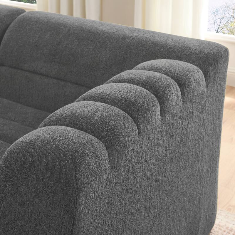 106" L-Shaped Modular Sectional Sofa with Chaise for Living Room