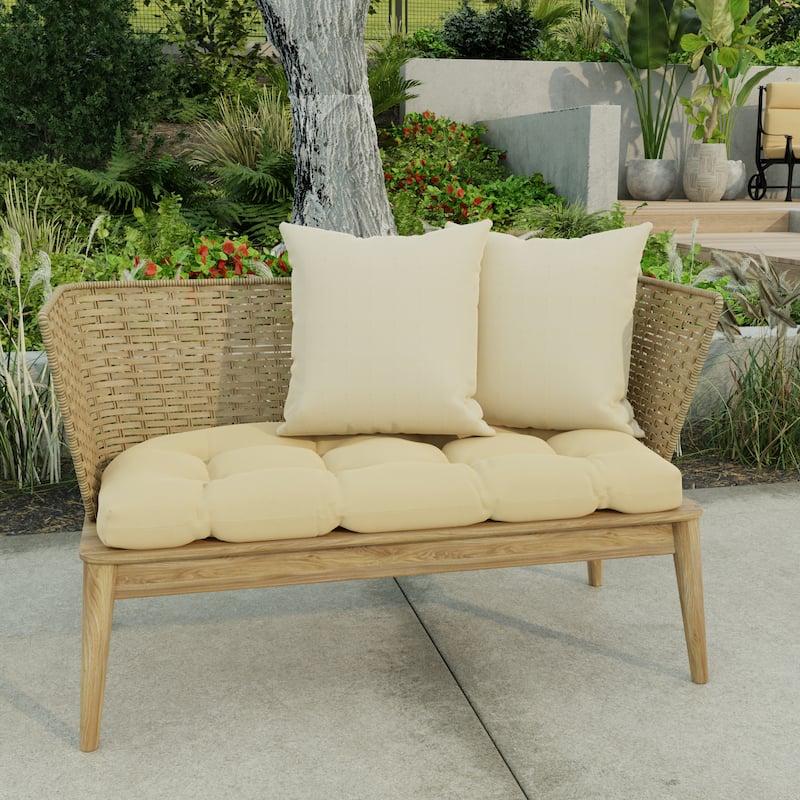 Sunbrella 18" x 18" Outdoor Throw Pillow - Set of 2 - 18'' L x 18'' W x 4'' H