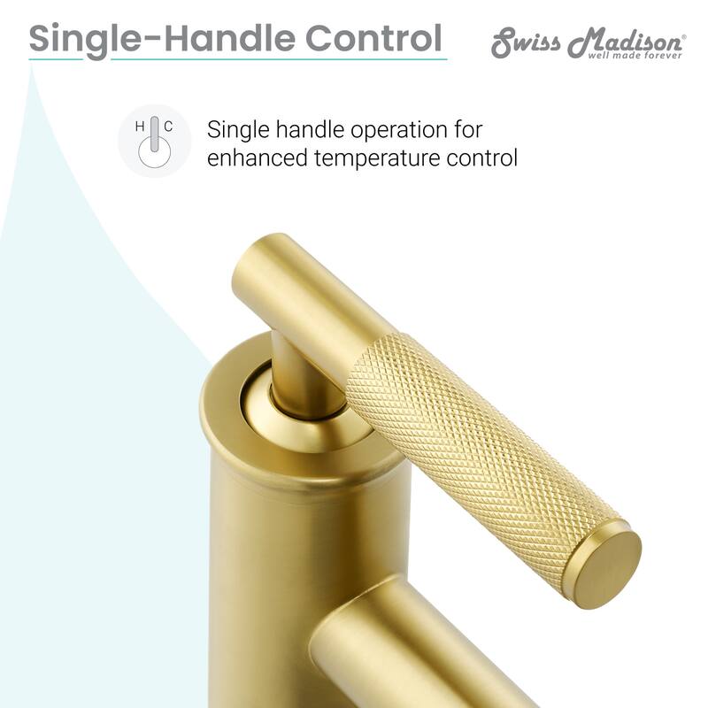 Swiss Madison SM-BF91 Avallon 1.2 GPM Single Handle Sleek Single Hole
