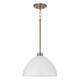 Option Aged Brass and White