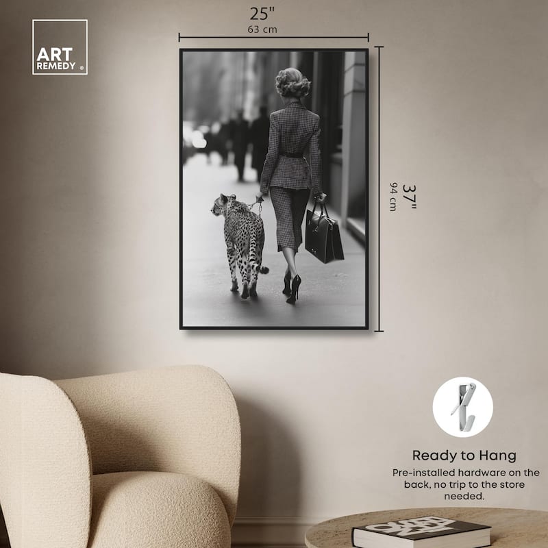 With Luxury Canvas by Art Remedy