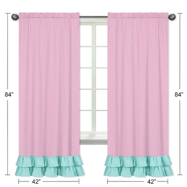 Sweet Jojo Designs Skylar Collection Window Curtain Panels