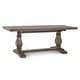 preview thumbnail 12 of 21, Kosas Home Caleb Reclaimed Pine Dining Table, Distressed Brown