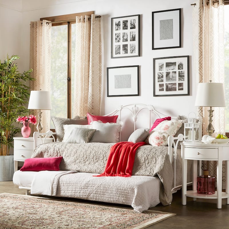 Aldine 2-drawer Oval Accent Table by iNSPIRE Q Bold