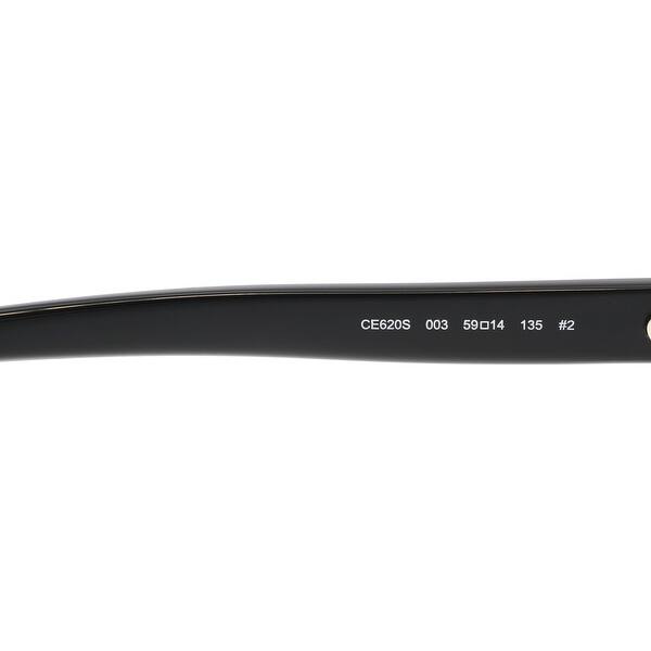 Shop Chloe Ce620s 003 Black Cat Eye Sunglasses Overstock 23005311