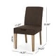 preview thumbnail 98 of 96, Kuna Contemporary Upholstered Dining Chair (Set of 2) by Christopher Knight Home