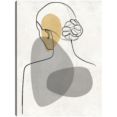 Mid Century Portrait I By Studio Arts Canvas Art Print