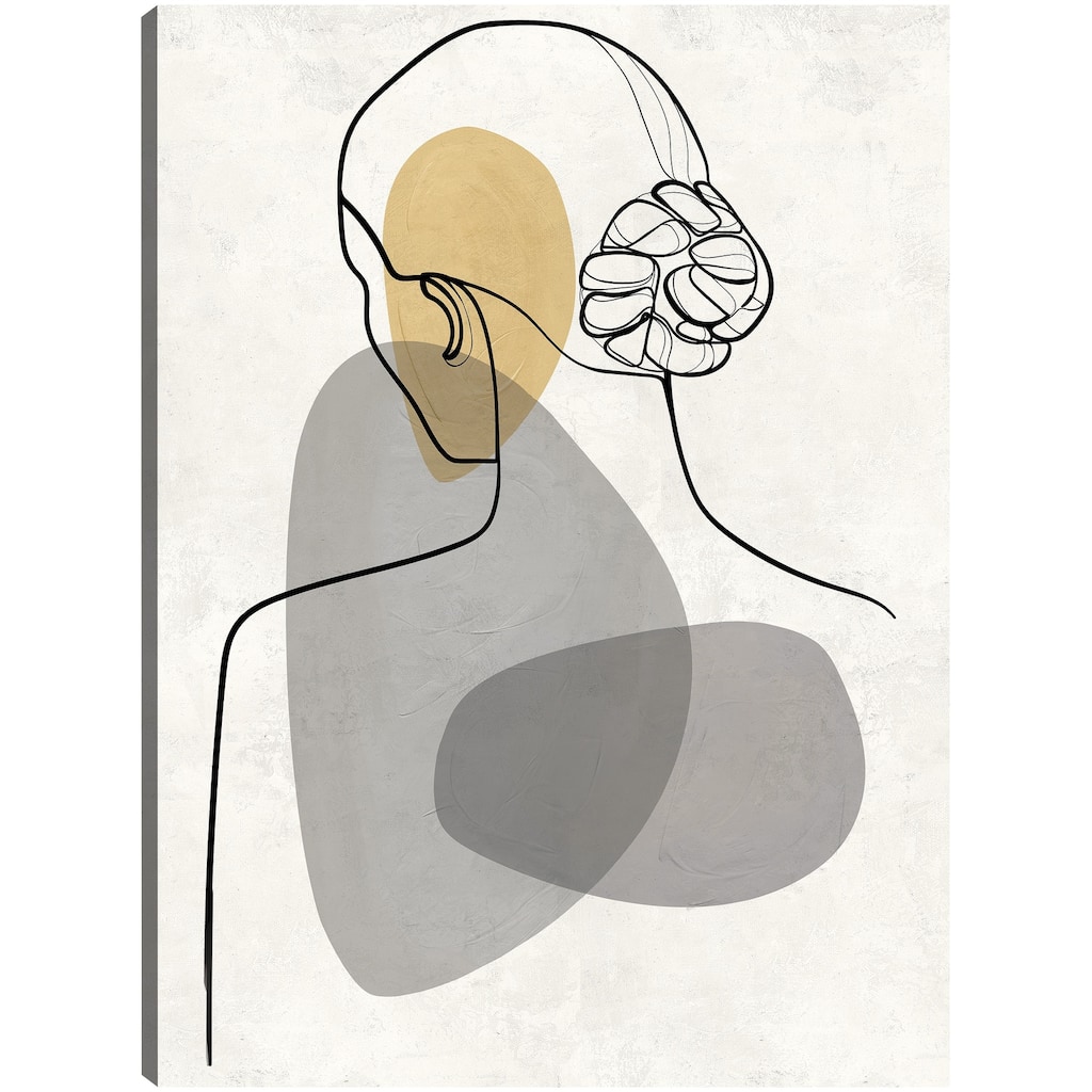 Mid Century Portrait I By Studio Arts Canvas Art Print