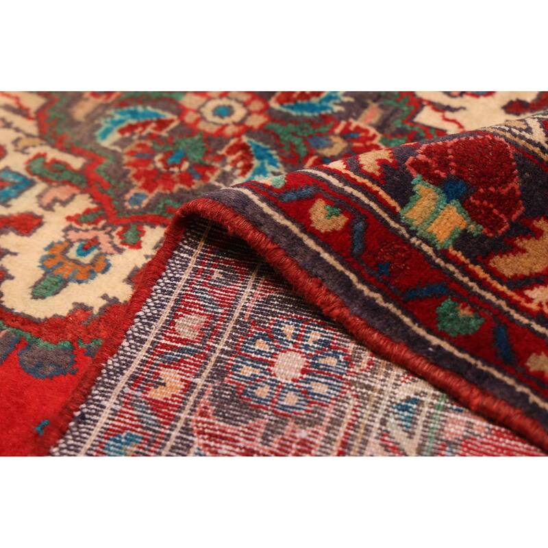 ECARPETGALLERY Hand-knotted Anadol Red Wool Rug - 3'7 x 6'6