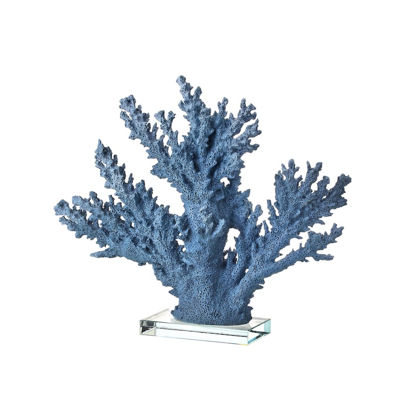 Coral On Acrylic Base 15" - 15