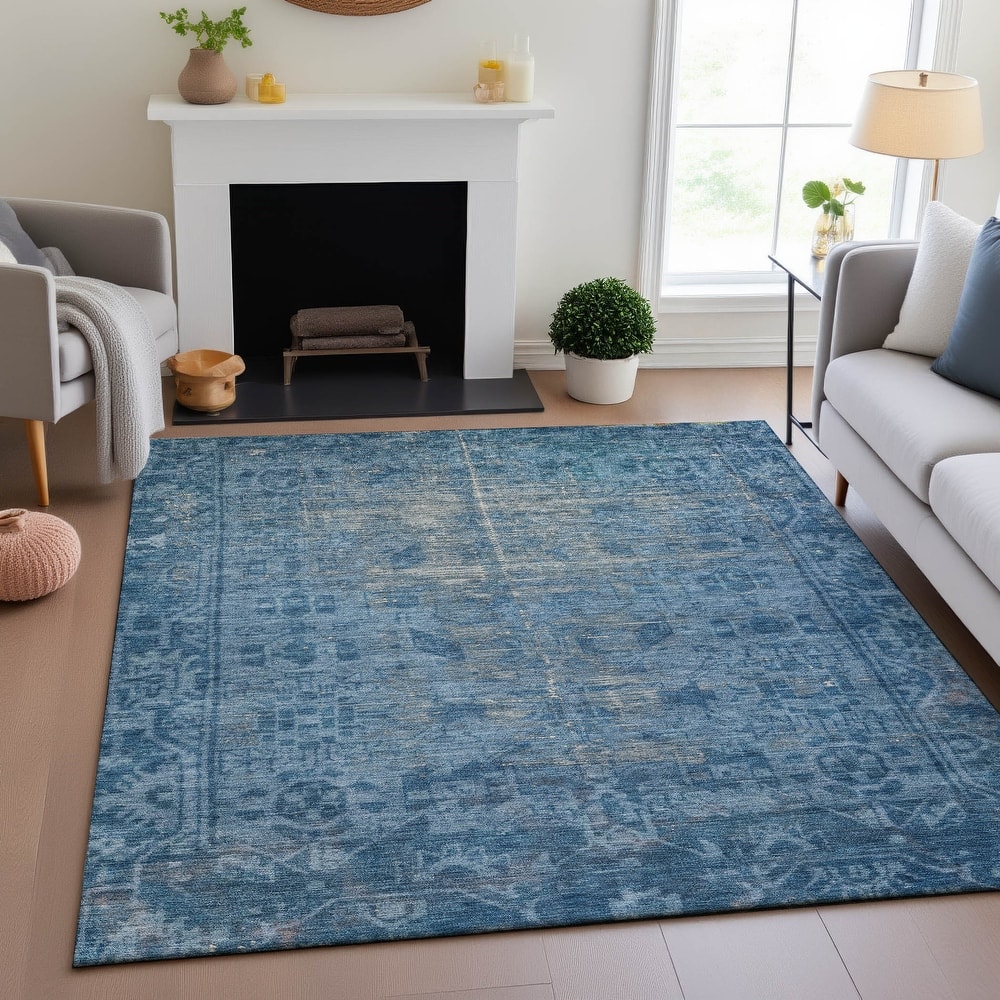 Premium Washable Super Soft Vintage Traditional Mayfield Rug