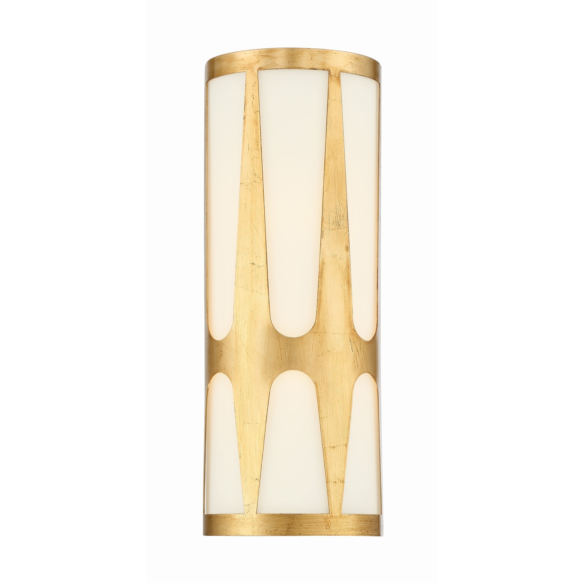Royston Integrated LED Antique Gold Sconce