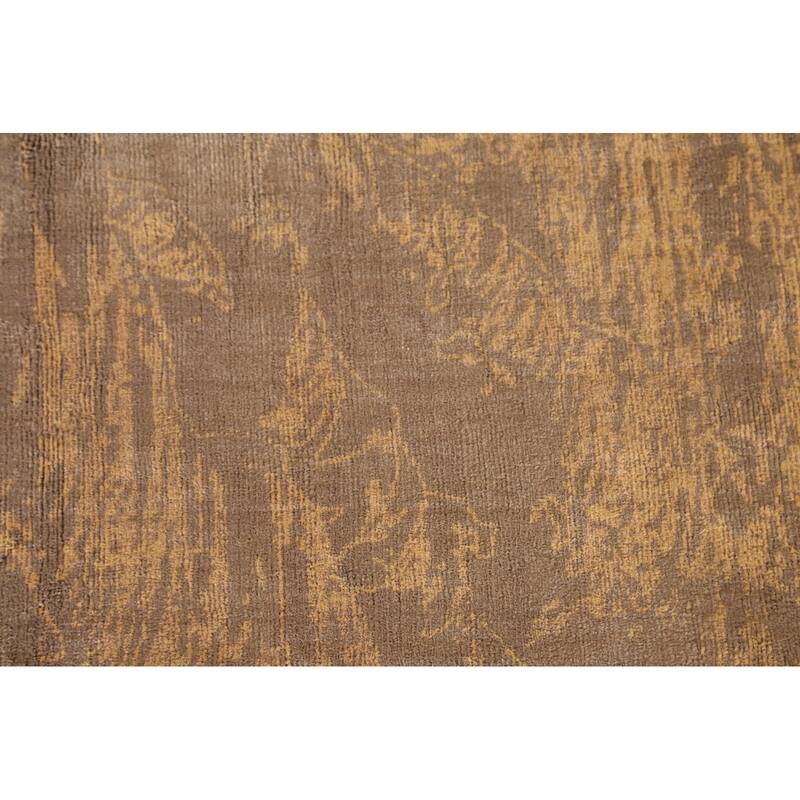 All-Over Abstract Area Rug Hand-Knotted Wool Carpet - 7'7"x 9'8"