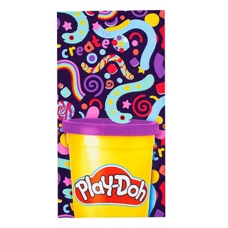 Hasbro Play Doh The Dough Beach Towel 30×60 Inches - 30x60