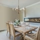 preview thumbnail 5 of 9, Azizon French Country 6-Light Rustic Wood Chandelier Modern Farmhouse Hanging Lights - L29.5 XW 29.5 XH 24.4