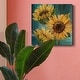 preview thumbnail 14 of 13, Sunflower I-Premium Gallery Wrapped Canvas - Ready to Hang