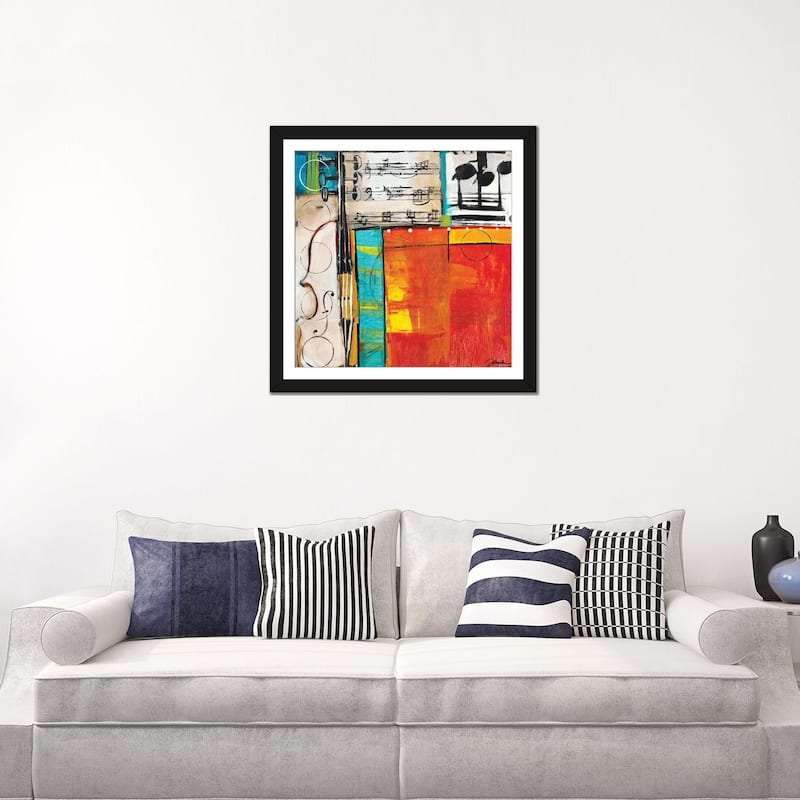 iCanvas "Sheet Music II" by Liz Jardine