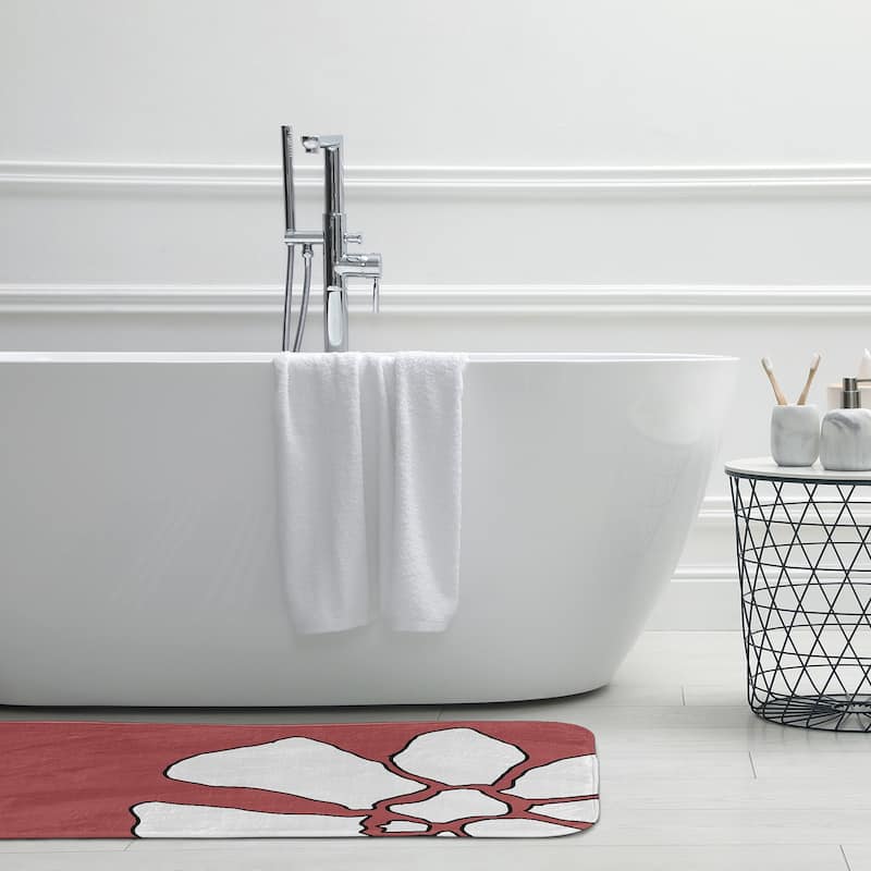 Petal Lines Bathmat