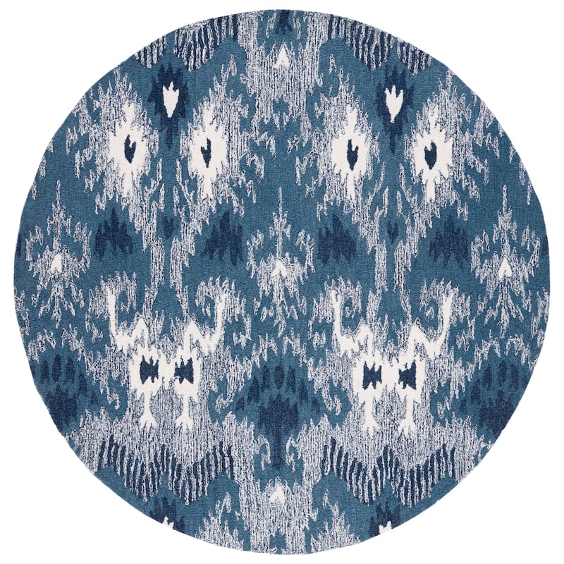 SAFAVIEH Handmade Ikat Engeltje Bohemian Wool Rug