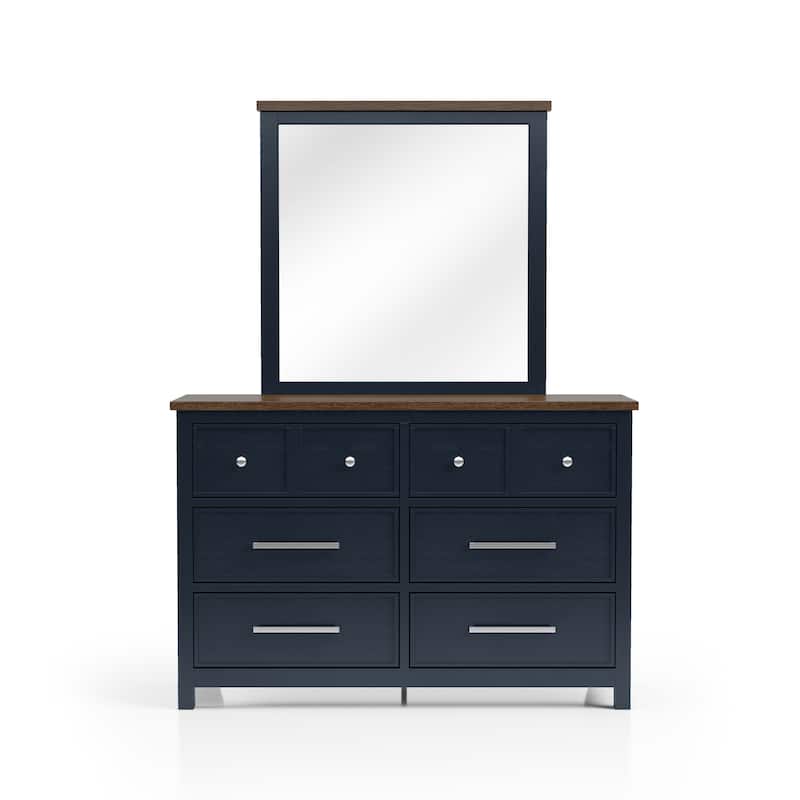 Furniture of America Althea Modern Farmhouse 5-Piece Wood Kids Panel Bedroom Set