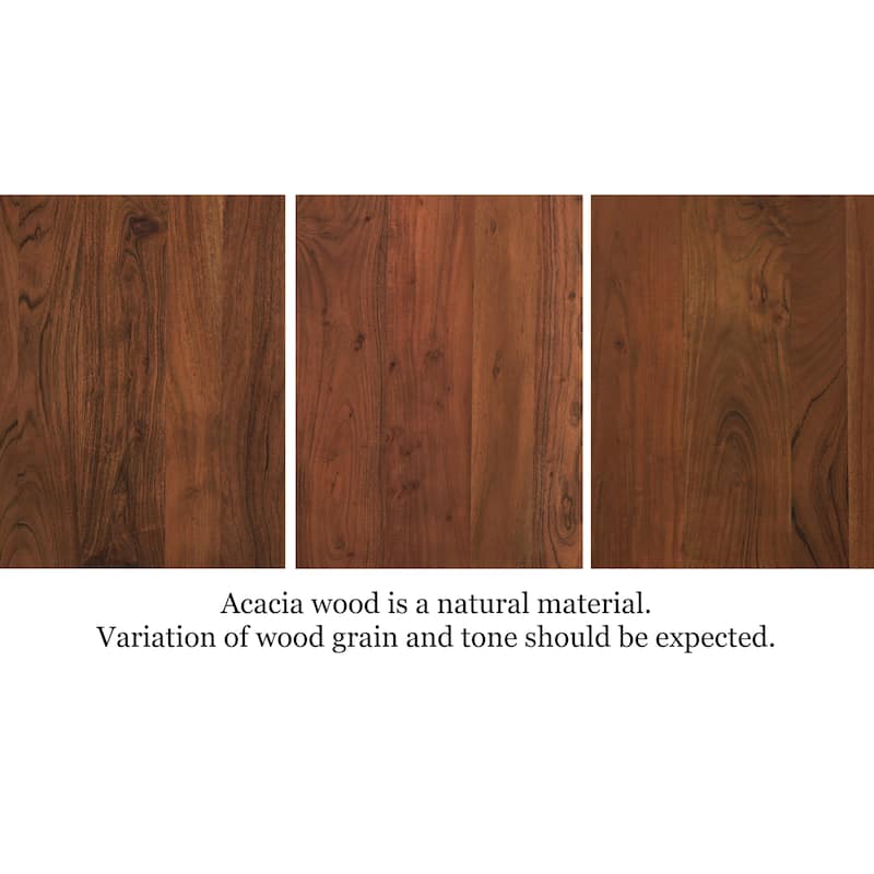 Urbia Brooks Solid Acacia Dining Table - X Base