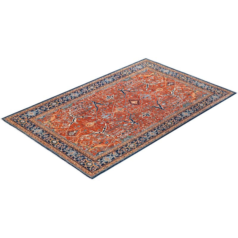 Serapi, One-of-a-Kind Hand-Knotted Area Rug - 5' 9" x 9' 0"