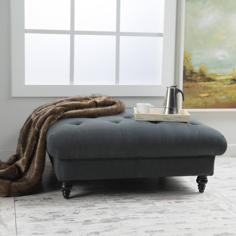 Madrid Kd Tufted Ottoman