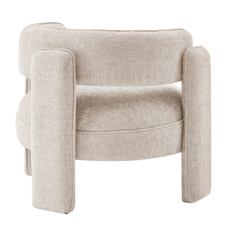 NPD Furniture Rebecca Fabric Accent Arm Chair