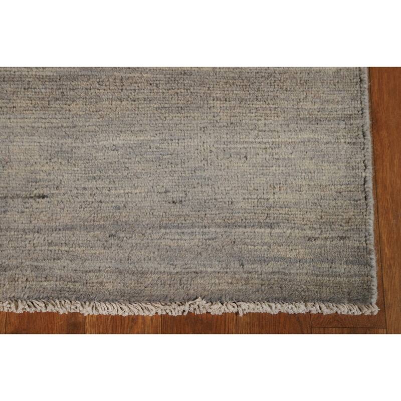 Striped Gabbeh Modern Foyer Rug Handmade Wool Carpet - 2'8"x 3'11"