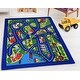 preview thumbnail 9 of 10, HR Kids Rugs City map Educational Non-Slip Play mat for School Daycare Nursery