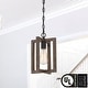 preview thumbnail 1 of 23, Modern Farmhouse 1-light Geometric Kitchen Island Pendant Lighting - 8 in. D