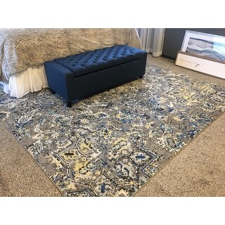 Shop Nuloom Modern Abstract Vintage Area Rug On Sale Overstock