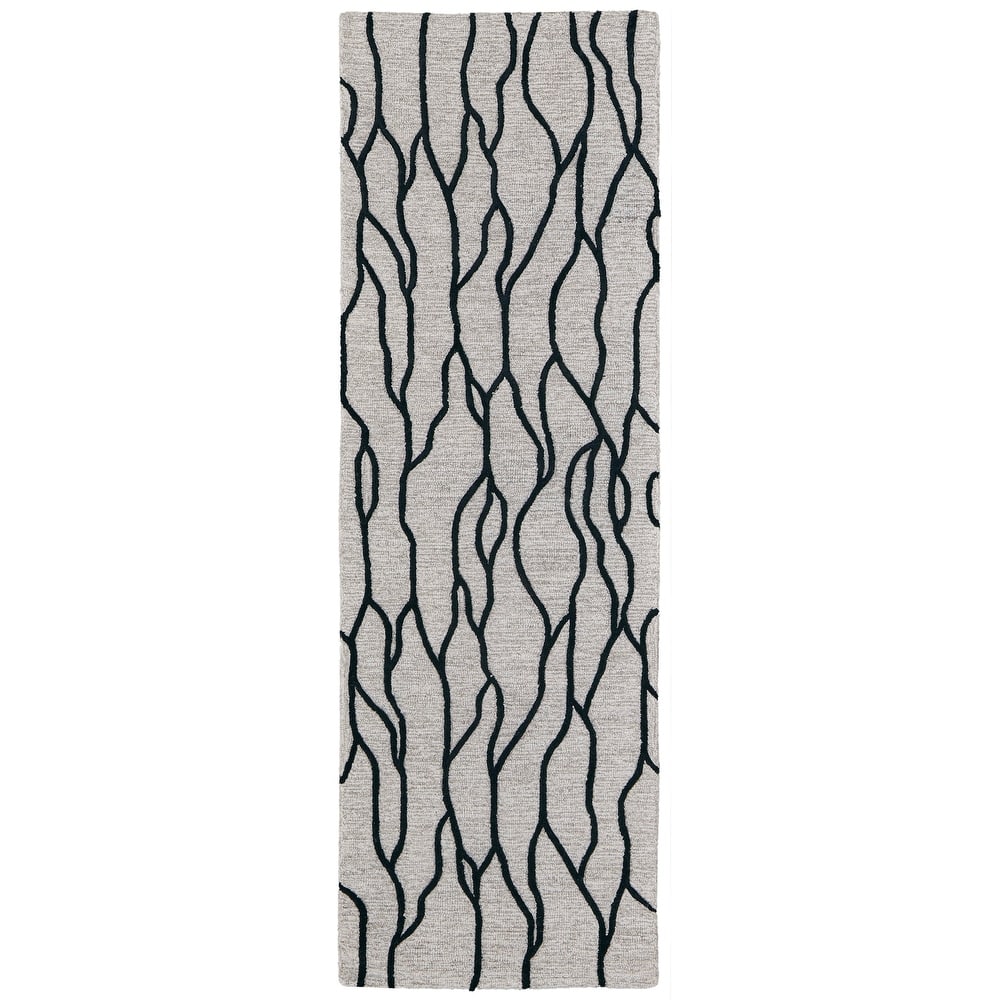 Grand Bazaar Fadden Hand Tufted Abstract Transitional Area Rug