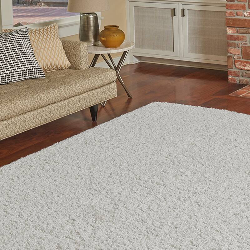 Gertmenian Allure Polypropylene Thick Plush Dense 2" Shag Area Rug