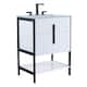 Option White Matte - Black Hardware