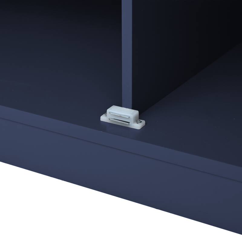 Modern Large Kitchen Pantry Cabinet, Wood Storage Cupboard with 2 Drawers, Adjustable Shelves & 8 Door Storage Shelves